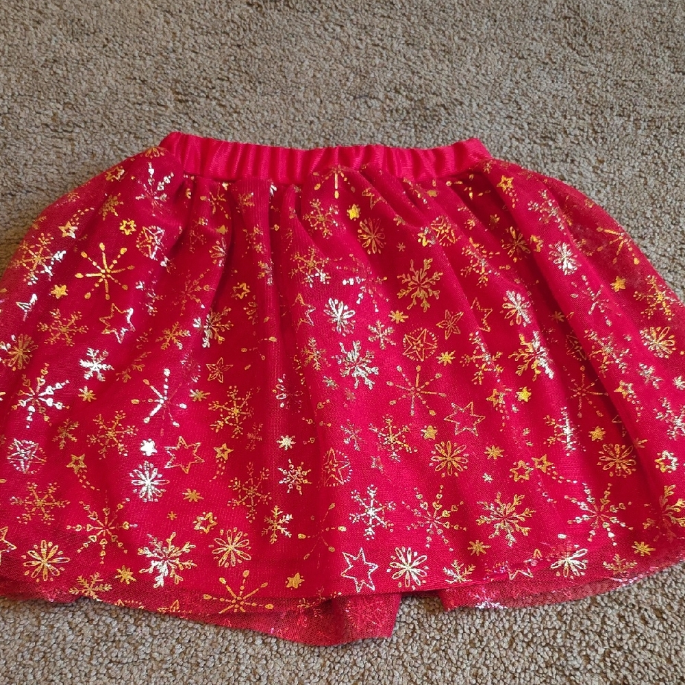 Snowflake Skirt- Toddler 4/5